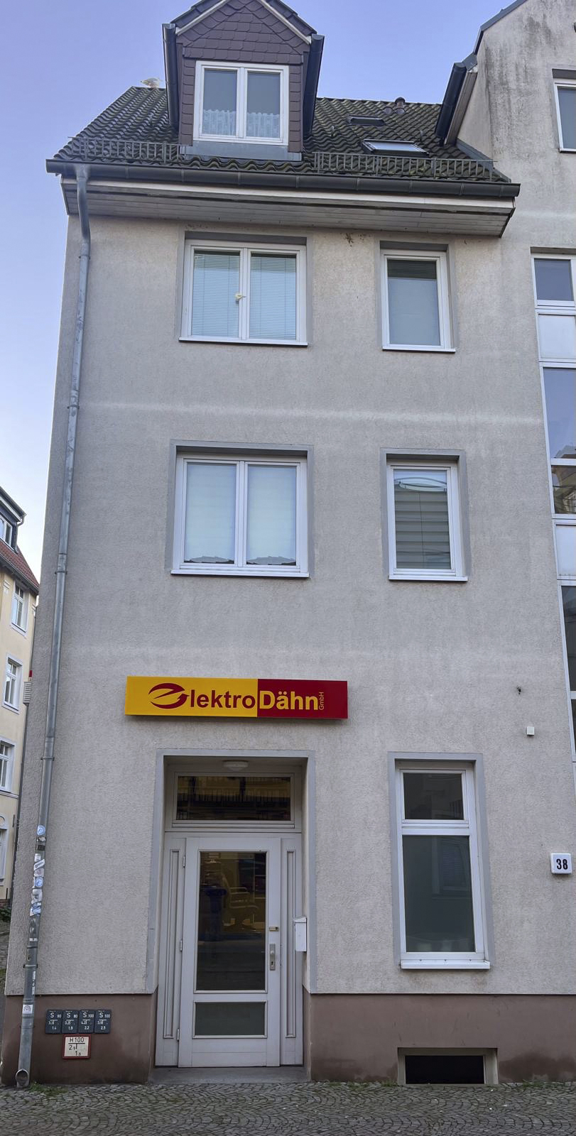 Geschäftsgebäude Elektro-Dähn